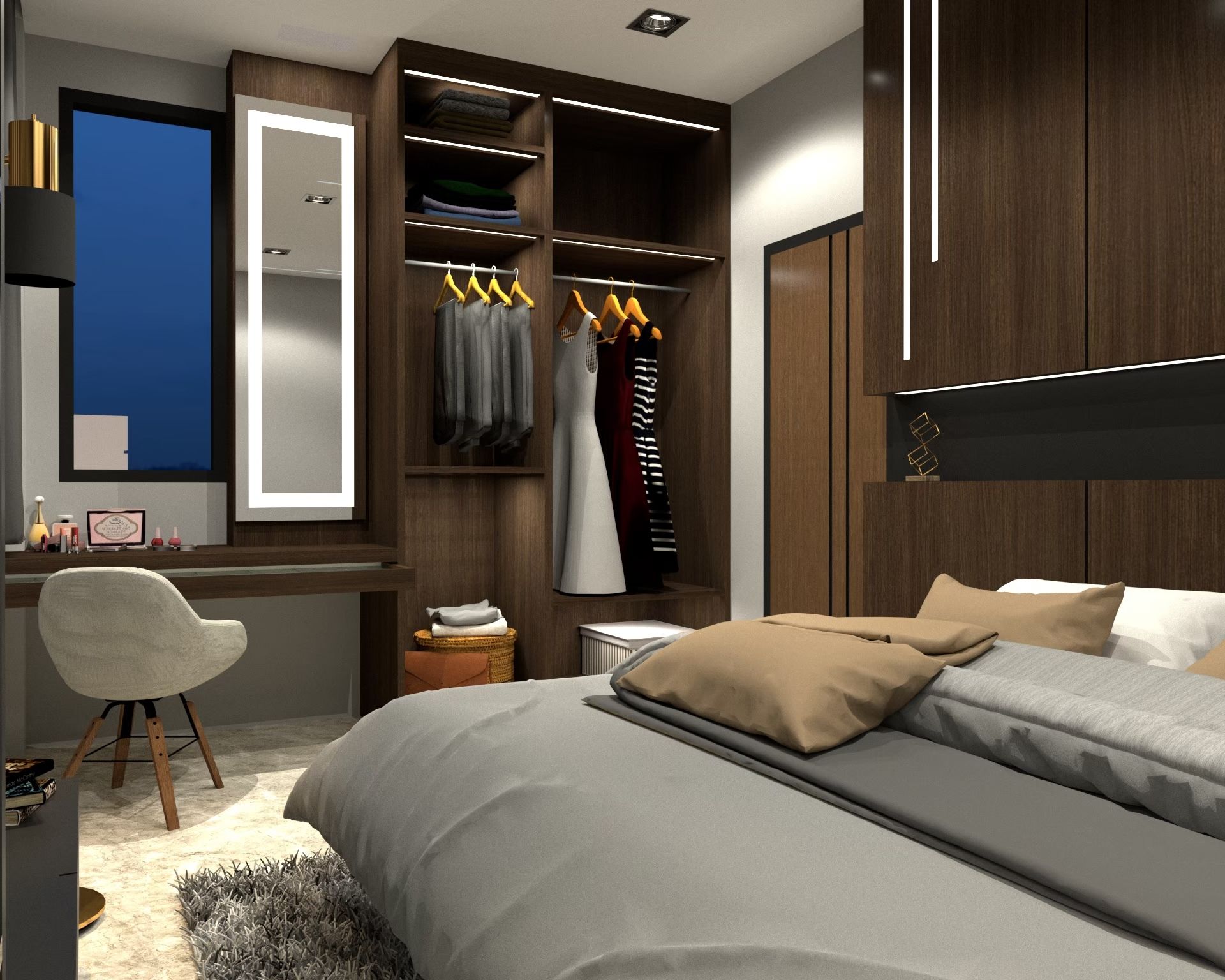 ผลงาน ออกแบบตกแต่งภายในและเขียนแบบก่อสร้าง /INTERIOR /ทำ 3D MODEL