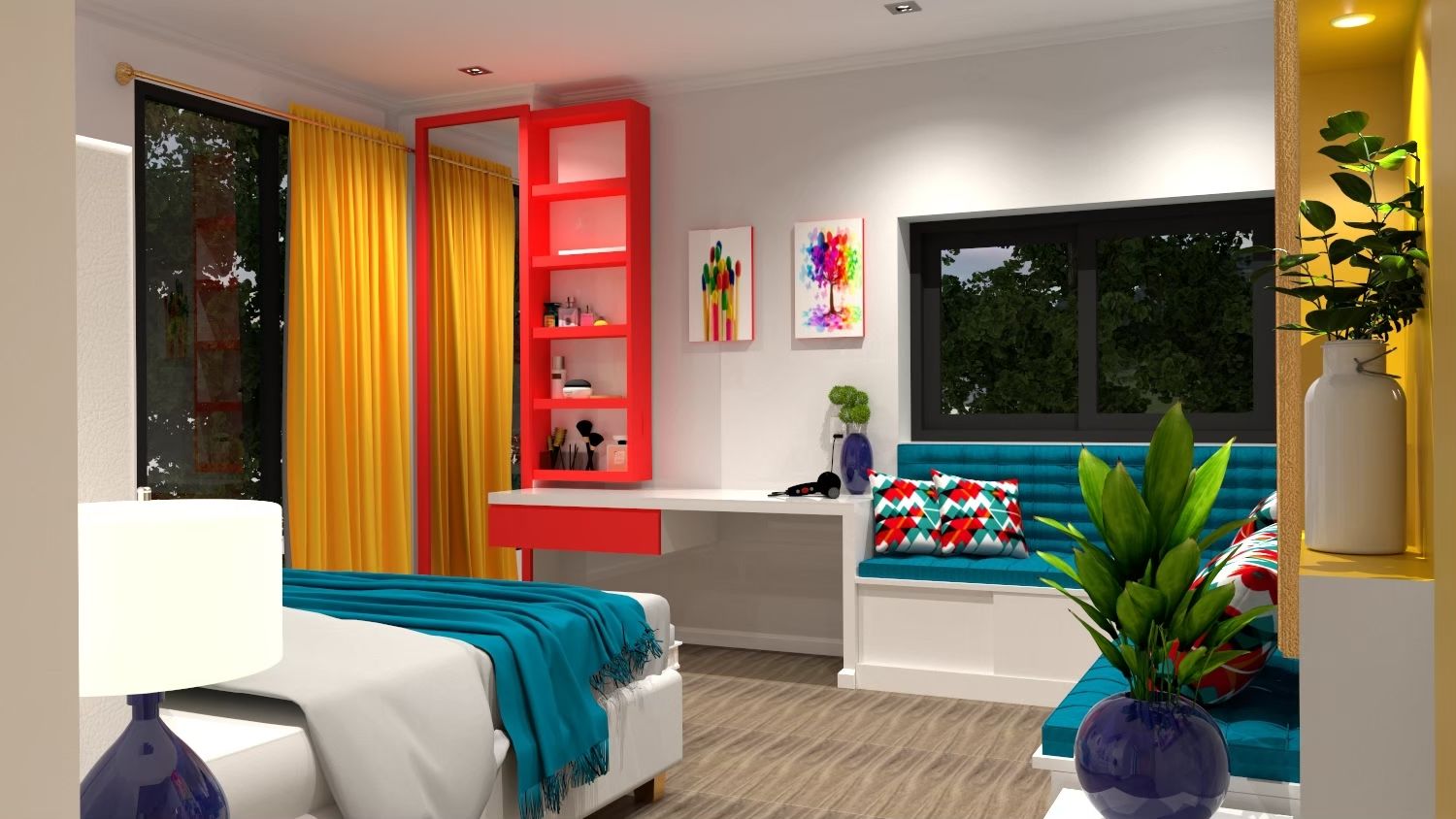 ผลงาน ออกแบบตกแต่งภายในและเขียนแบบก่อสร้าง /INTERIOR /ทำ 3D MODEL