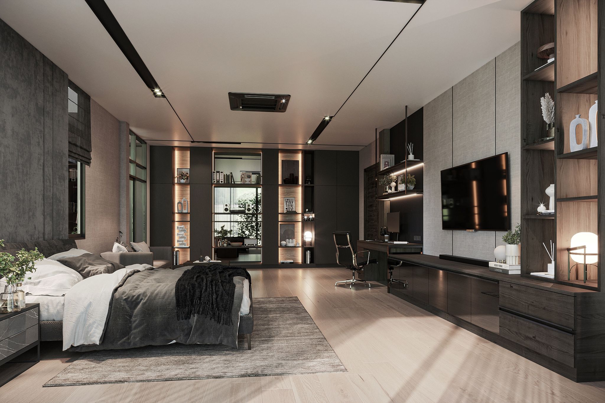 ผลงาน รับออกแบบตกแต่งภายใน และ ภายนอก ออกแบบ 3D Perspective