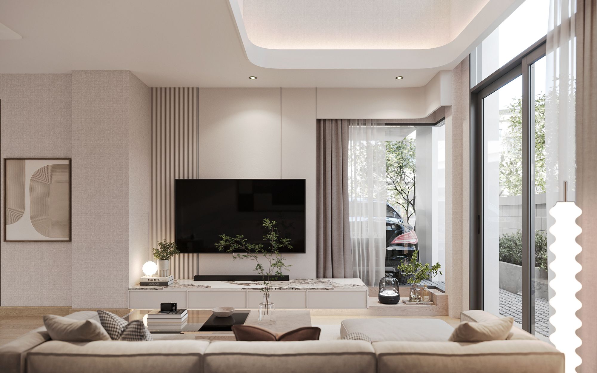 ผลงาน รับออกแบบตกแต่งภายใน และ ภายนอก ออกแบบ 3D Perspective