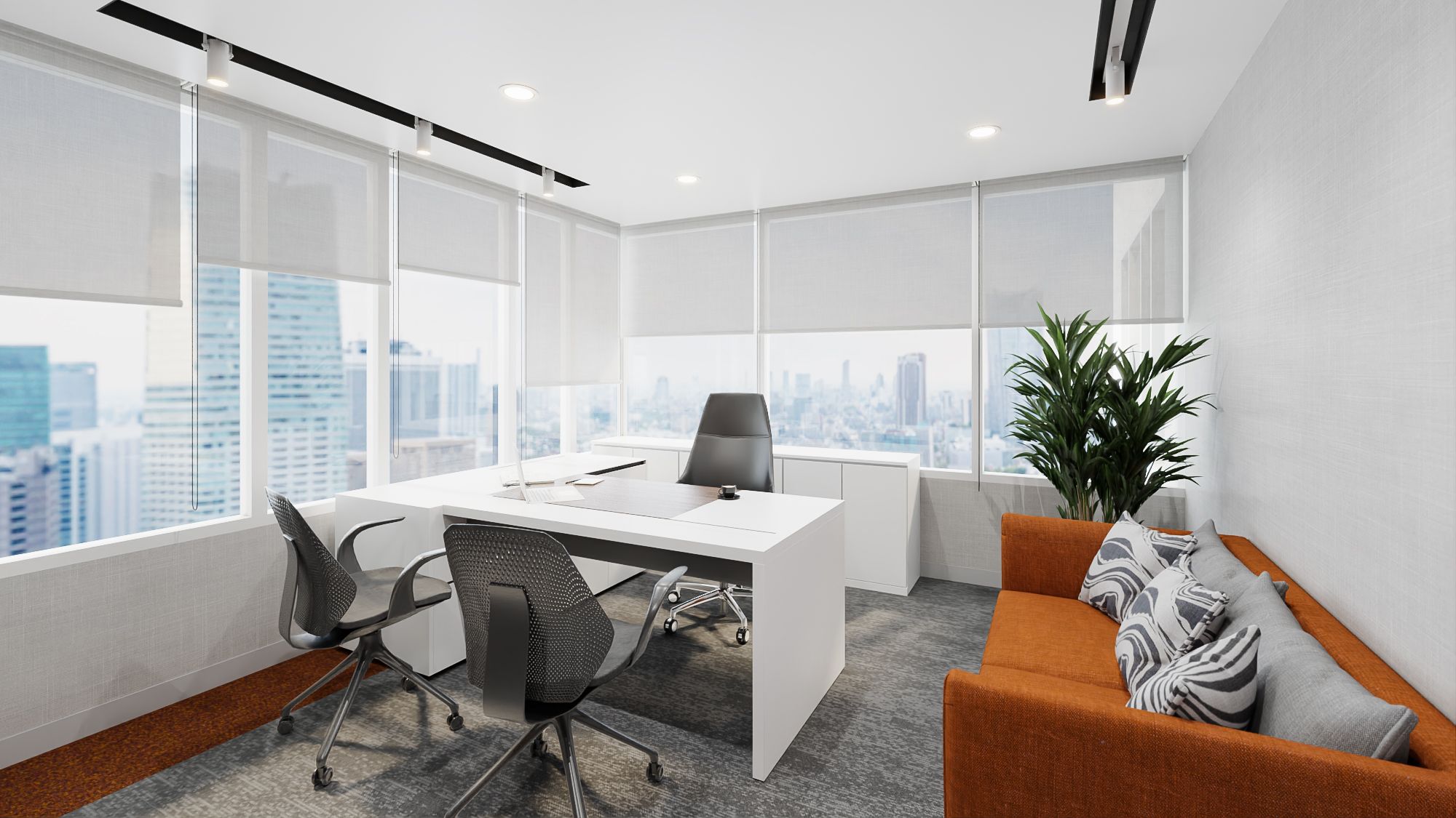 ผลงาน 3D Perspective Interior งานตกแต่งภายใน