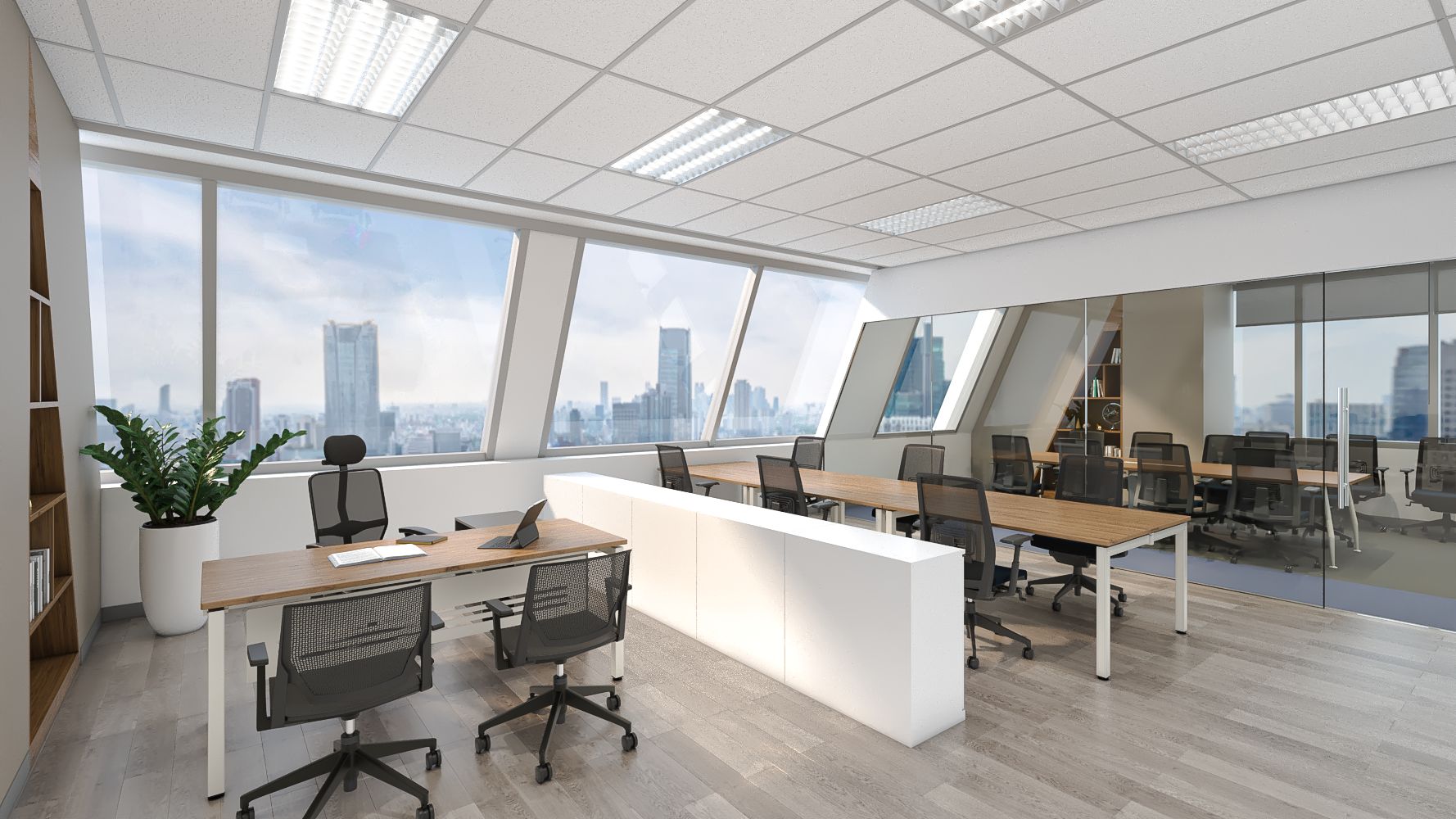 ผลงาน 3D Perspective Interior งานตกแต่งภายใน