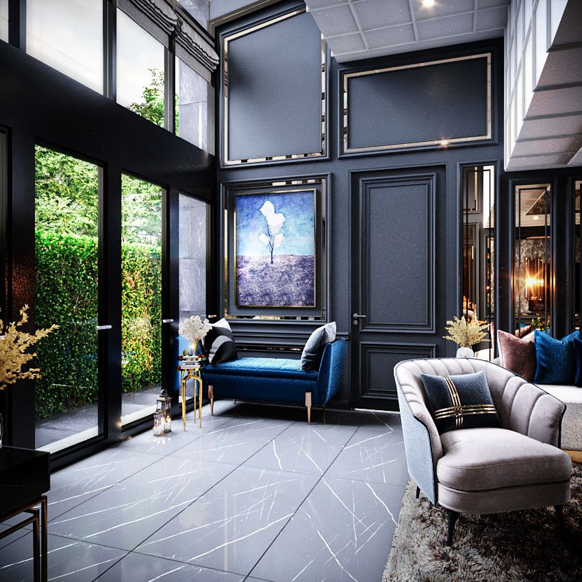 ผลงาน ออกแบบตกแต่งภายใน 3D PERSPECTIVE