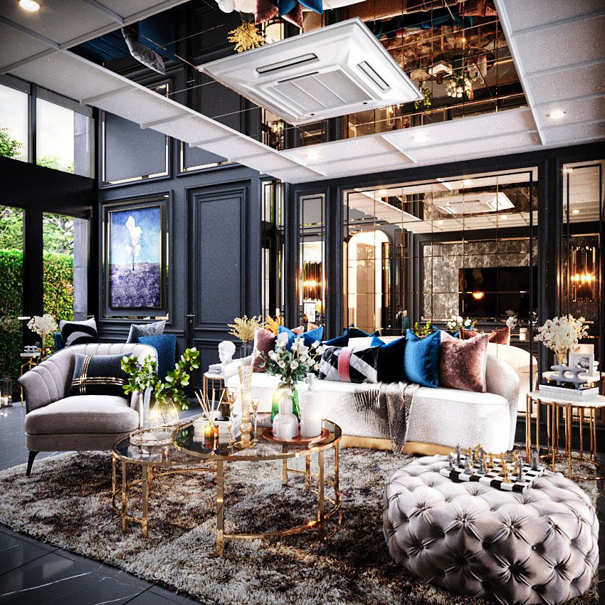 ผลงาน ออกแบบตกแต่งภายใน 3D PERSPECTIVE