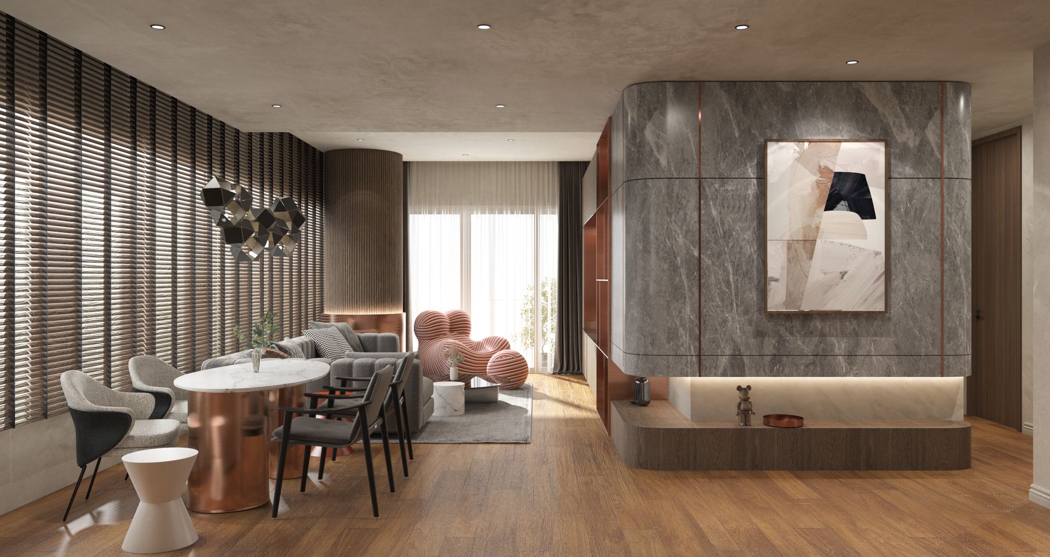 ผลงาน รับทำภาพ Perspective Interior Design